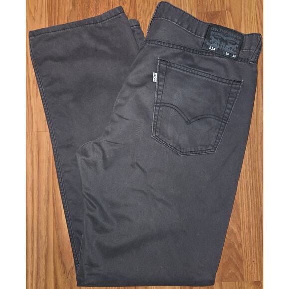 Levi's Men's Black Jeans 514 - W36 L32 - Great Condition! - Picture 2 of 4